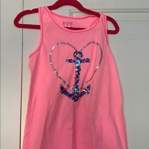 Heart Anchor tank top